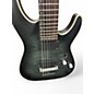 Used Schecter Guitar Research C7 Platinum Trans Black Solid Body Electric Guitar
