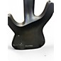Used Schecter Guitar Research C7 Platinum Trans Black Solid Body Electric Guitar