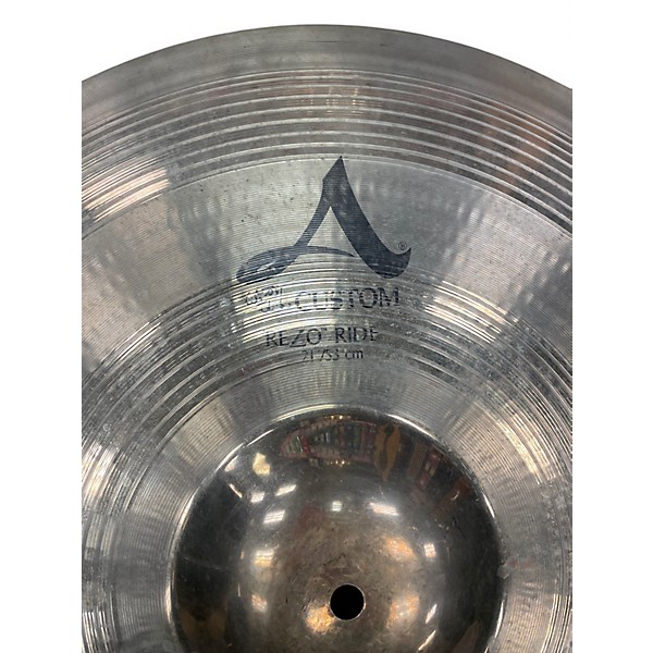 Used Zildjian 21in A CUSTOM RESO RIDE Cymbal