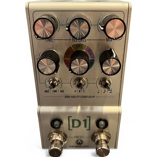 Used Walrus Audio D1 STEREO DELAY Effect Pedal