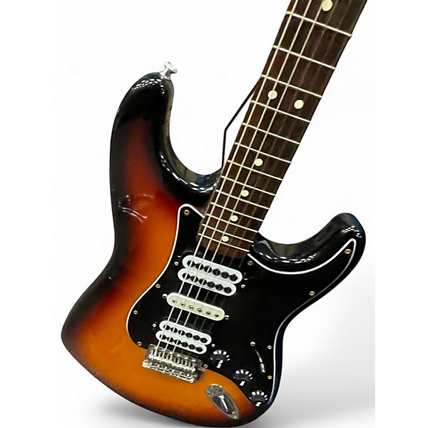 Used Fender Standard Stratocaster 2 Color Sunburst Solid Body Electric Guitar