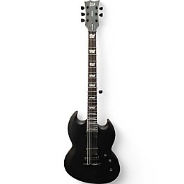 Used ESP LTD VIPER 1000B SATIN BLACK Baritone Guitars