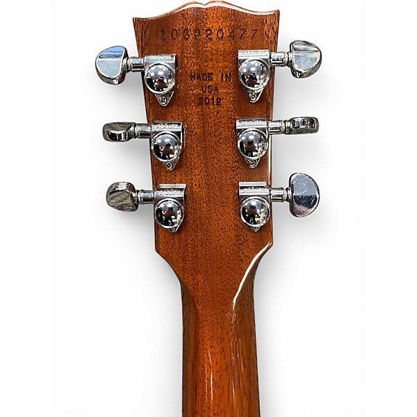 Used 2012 Gibson Les Paul Deluxe Honey Burst Solid Body Electric Guitar