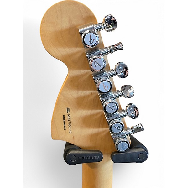 Used Fender Stratocaster Deluxe Blue Solid Body Electric Guitar