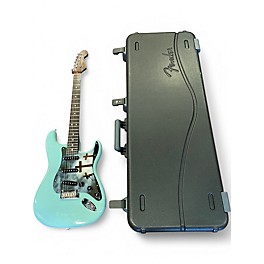 Used 2017 Fender American Professional Stratocaster with Rosewood Neck Daphne Blue Solid Body Electric Guitar