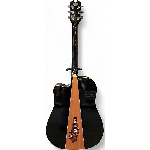 Used 2014 Keith Urban Light The Fuse Crimson Red Burst Acoustic Electric Guitar