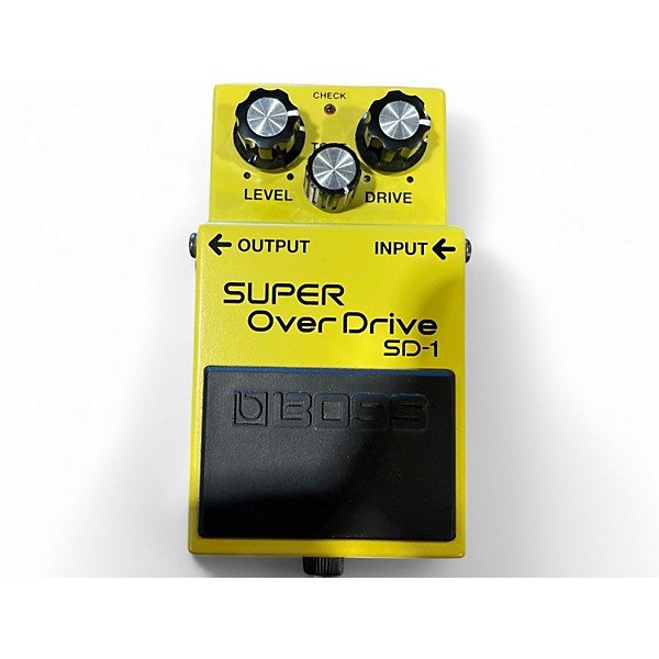 Used BOSS SD1 Super Overdrive Effect Pedal