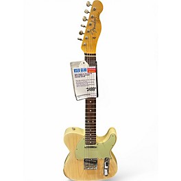 Used Fender 64 Telecaster Relic Blonde Solid Body Electric Guitar