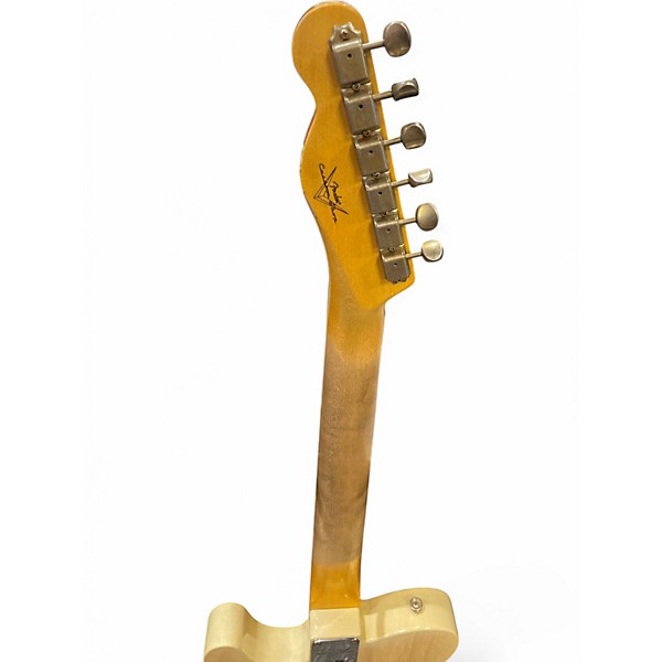 Used Fender 64 Telecaster Relic Blonde Solid Body Electric Guitar
