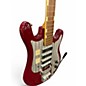 Used Silvertone TEISCO WG4L Wine Red Solid Body Electric Guitar
