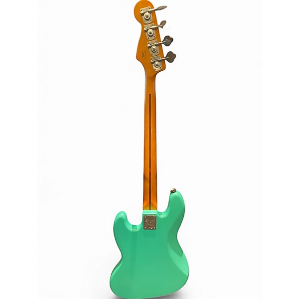 超人気新品 Squier Used Contemporary Electric Green Seafoam Bass Jazz ベース
