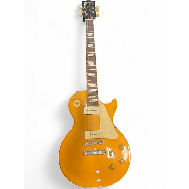 Used 2024 Gibson LES PAUL STANDARD 50'S P90 Gold Top Solid Body