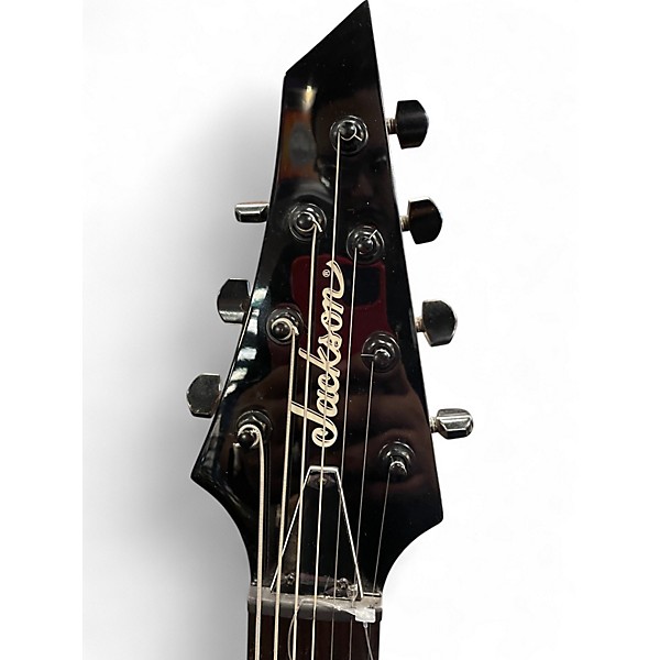 Used Jackson SLATXF7 Soloist 7 String Black Solid Body Electric Guitar