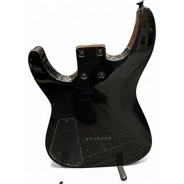 Used Jackson SLATXF7 Soloist 7 String Black Solid Body Electric Guitar