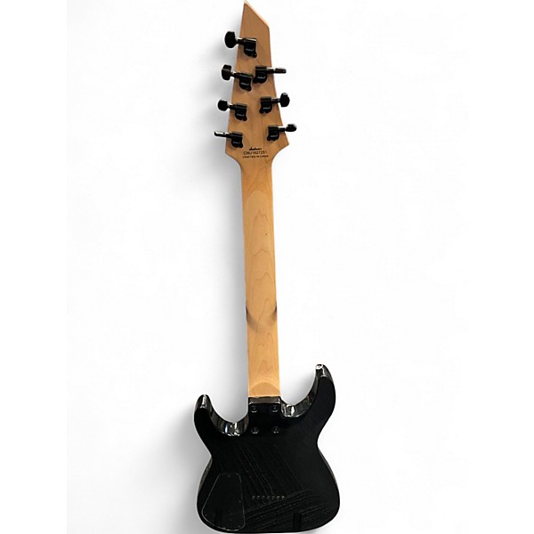 Used Jackson SLATXF7 Soloist 7 String Black Solid Body Electric Guitar