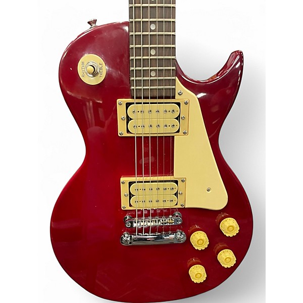 Used Lotus les paul copy red Solid Body Electric Guitar