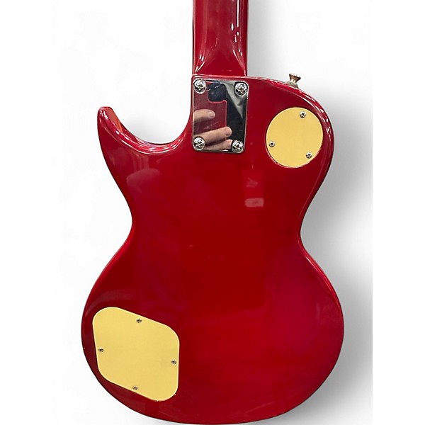 Used Lotus les paul copy red Solid Body Electric Guitar