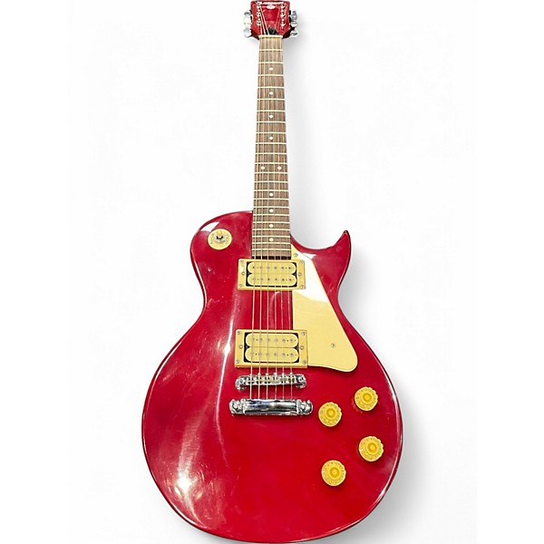 Used Lotus les paul copy red Solid Body Electric Guitar