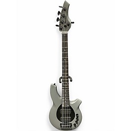 Used Ernie Ball Music Man Bongo 5 HH Matte Grey Electric Bass Guitar