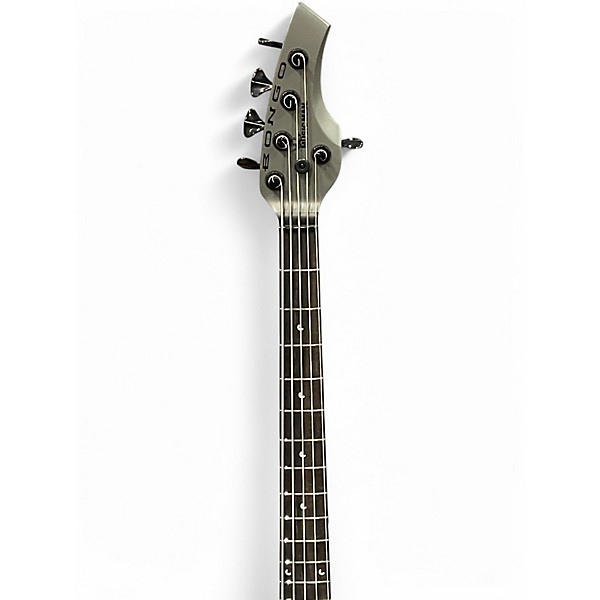 Used Ernie Ball Music Man Bongo 5 HH Matte Grey Electric Bass Guitar