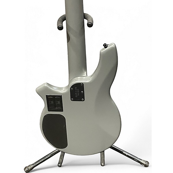 Used Ernie Ball Music Man Bongo 5 HH Matte Grey Electric Bass Guitar