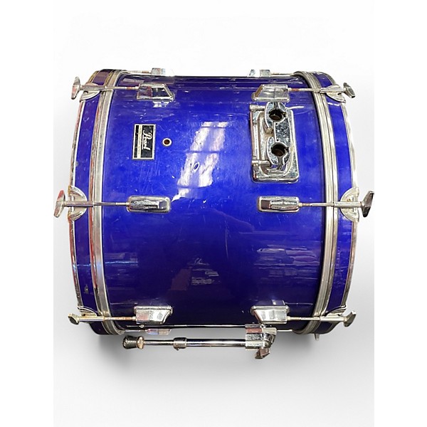 Used Pearl 6 Piece Export Blue Drum Kit
