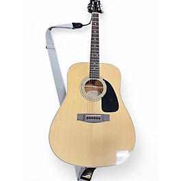 Used Mitchell MD100S Natural Acoustic Guitar