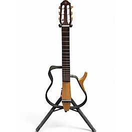 Used Yamaha SLG100N Natural Classical Acoustic Electric Guitar