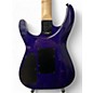 Used Jackson JS32 Dinky purple burst Solid Body Electric Guitar
