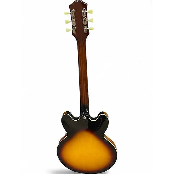 Used Epiphone ES-335 IG 2 Color Sunburst Solid Body Electric Guitar