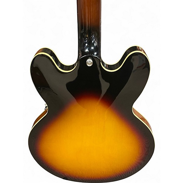 Used Epiphone ES-335 IG 2 Color Sunburst Solid Body Electric Guitar