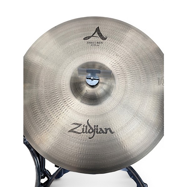 Used Zildjian 21in A Series Sweet Ride Cymbal