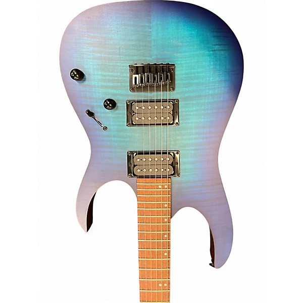 Used Ibanez RG6003FM Blue Burst Solid Body Electric Guitar