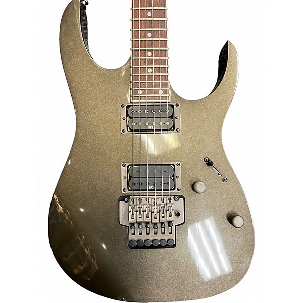Used Ibanez RGT42 Metallic Pewter Solid Body Electric Guitar
