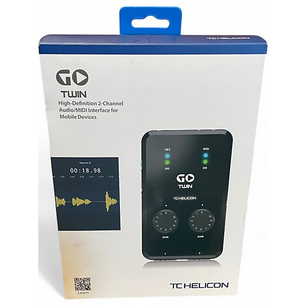 Used TC Helicon GO TWIN Audio Interface
