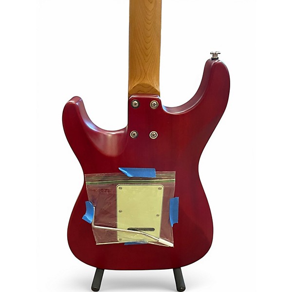 Used Eart standard s style Red Solid Body Electric Guitar