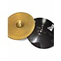 Used Zildjian 14in Pitch Black Hi-Hat Pair Cymbal