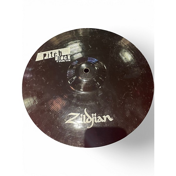 Used Zildjian 13in Pitch Black Splash Cymbal