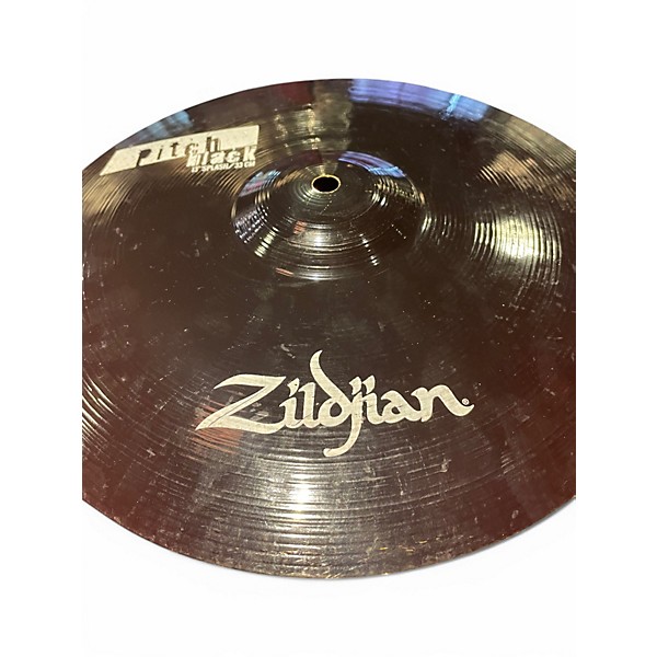 Used Zildjian 13in Pitch Black Splash Cymbal