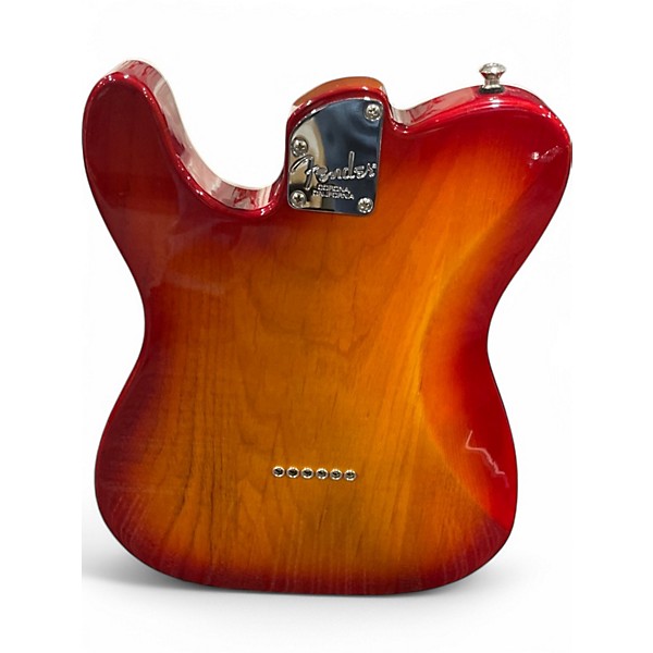 Used Fender American Elite Telecaster AGED CHERRY BURST Solid Body Electric Guitar