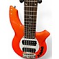 Used Ernie Ball Music Man Bongo 6 HH Metallic Orange Electric Bass Guitar