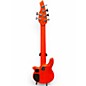 Used Ernie Ball Music Man Bongo 6 HH Metallic Orange Electric Bass Guitar