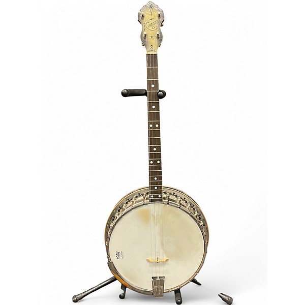 Used Kingston Tenor Banjo 2 Walnut Banjo