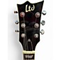 Used ESP LTD EC401V Gold Solid Body Electric Guitar