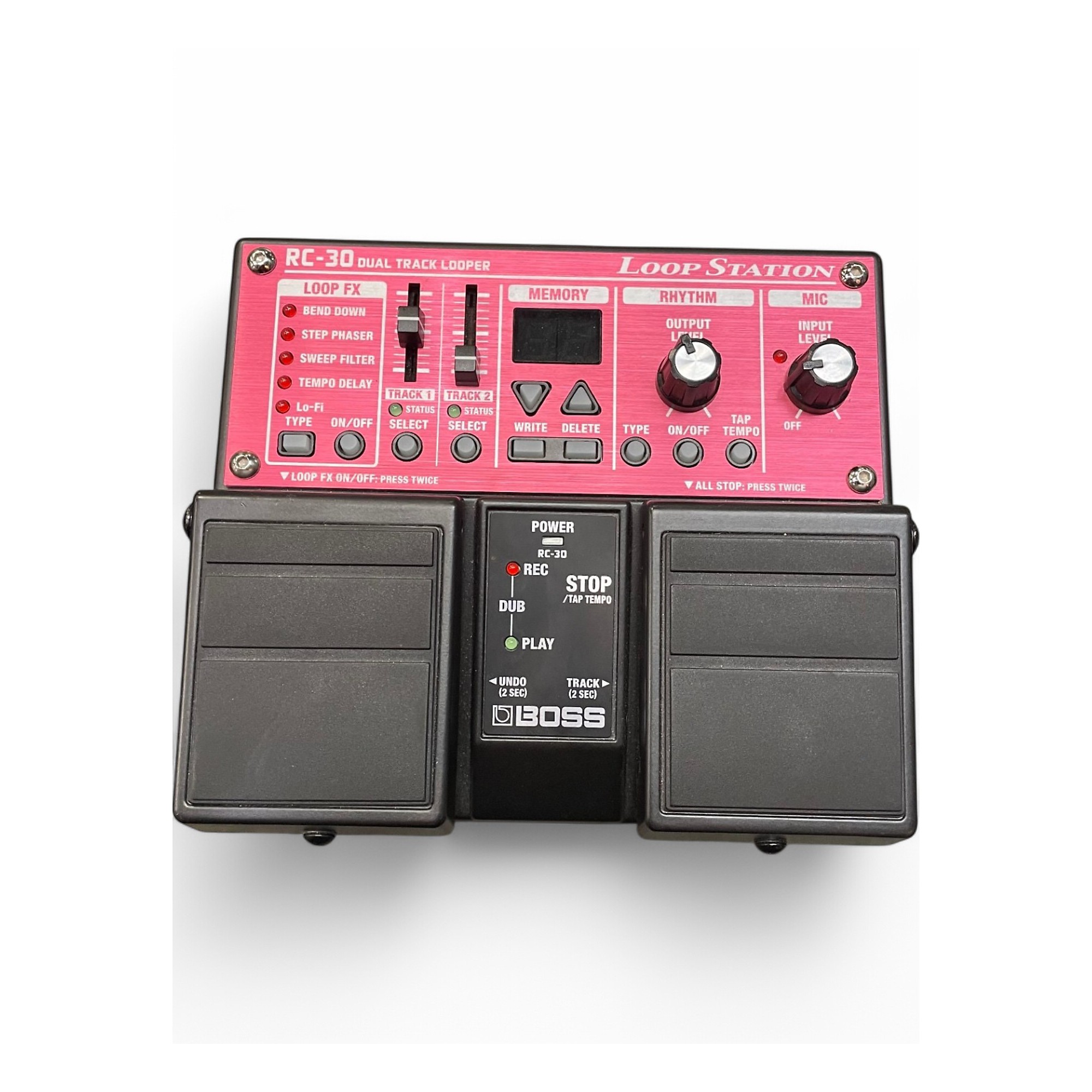 Used BOSS Used BOSS RC20XL Loop Station XL Twin Pedal