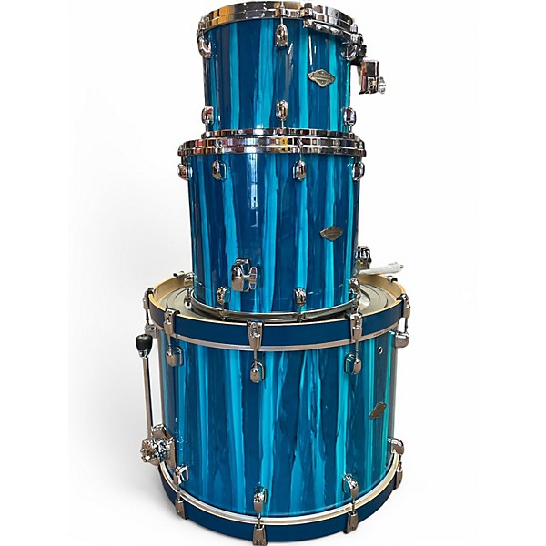 Used TAMA 3 Piece CUSTOM SKY BLUE AURORA Drum Kit