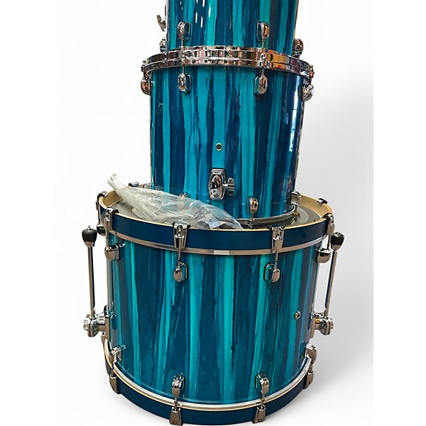 Used TAMA 3 Piece CUSTOM SKY BLUE AURORA Drum Kit
