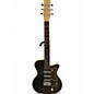 Used Danelectro 56 U-3 Black Sparkle Solid Body Electric Guitar thumbnail