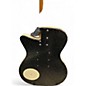 Used Danelectro 56 U-3 Black Sparkle Solid Body Electric Guitar