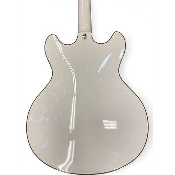 Used D'Angelico EX-DC/SP White Hollow Body Electric Guitar